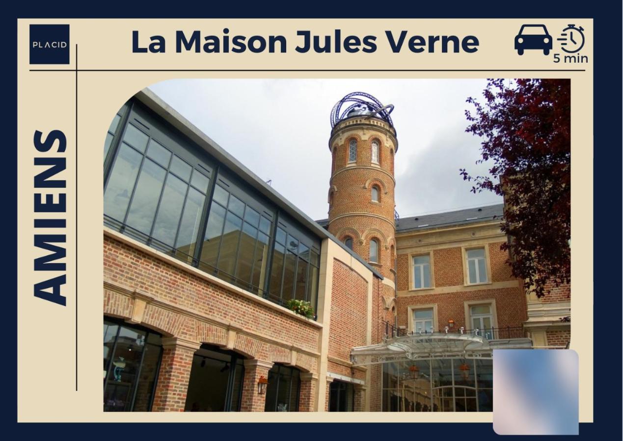 Le Carré d'Or - Appartement Confort - Jardin privé Amiens Esterno foto